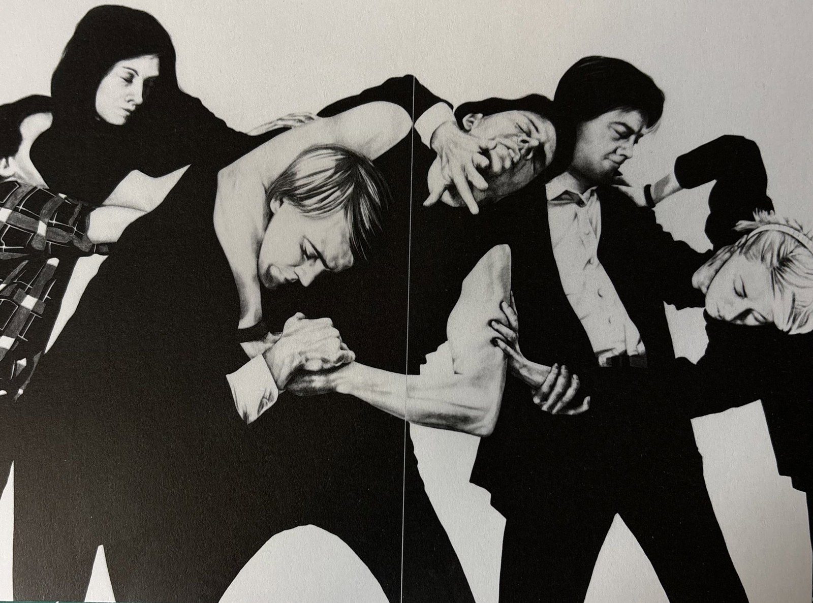 ROBERT LONGO WHITE RIOT PHOTO LITHO (1 of 1)