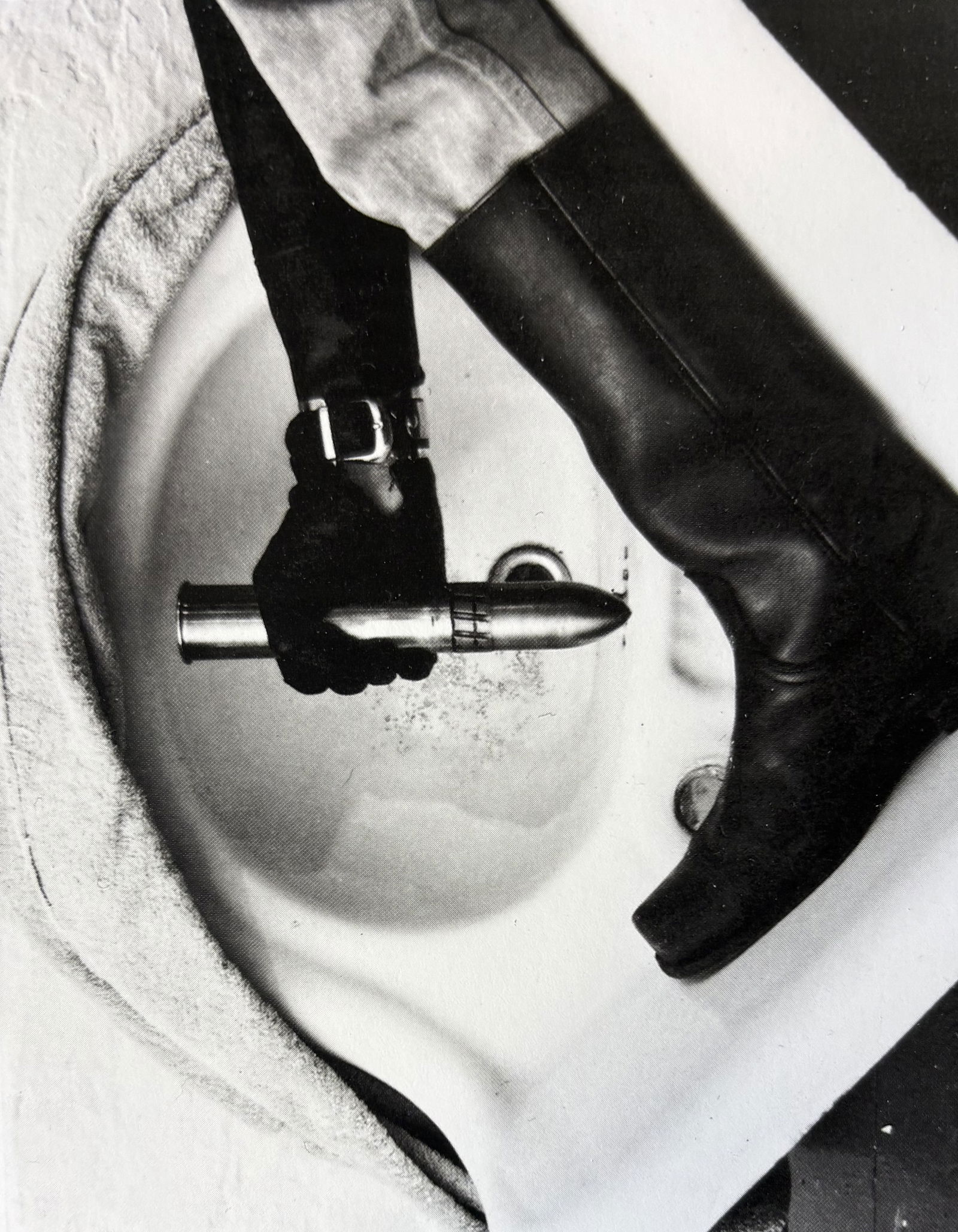 ROBERT MAPPLETHORPE UNTITLED PHOTO LITHO: Robert Mapplethorpe Untitled Photo Lithograph mounted to same size board measuring at 3.5x4.5 inches