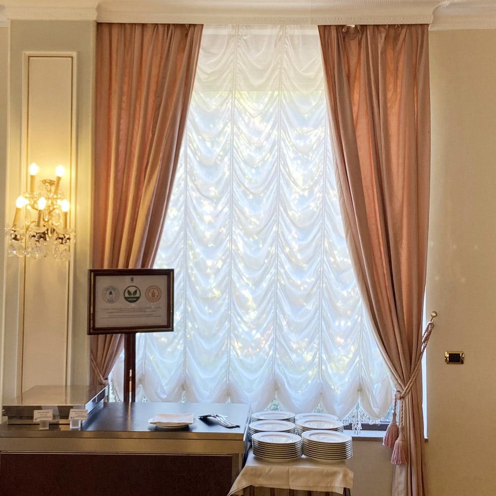 Complete set of curtains Italy, 20th century 320x170 cm (1 of 1)