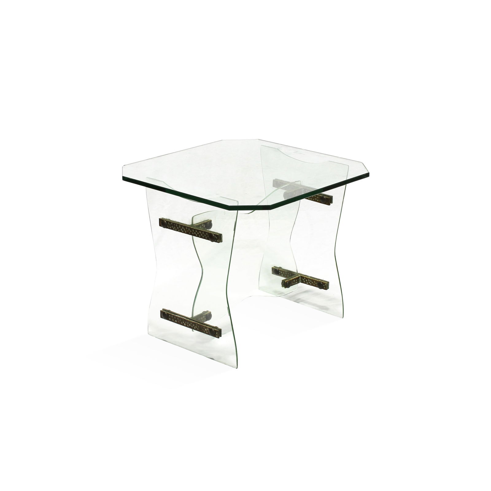 Pietro Chiesa prod. Fontana Arte, attributed Italy, 20th century 44x50x50 cm. (1 of 1)