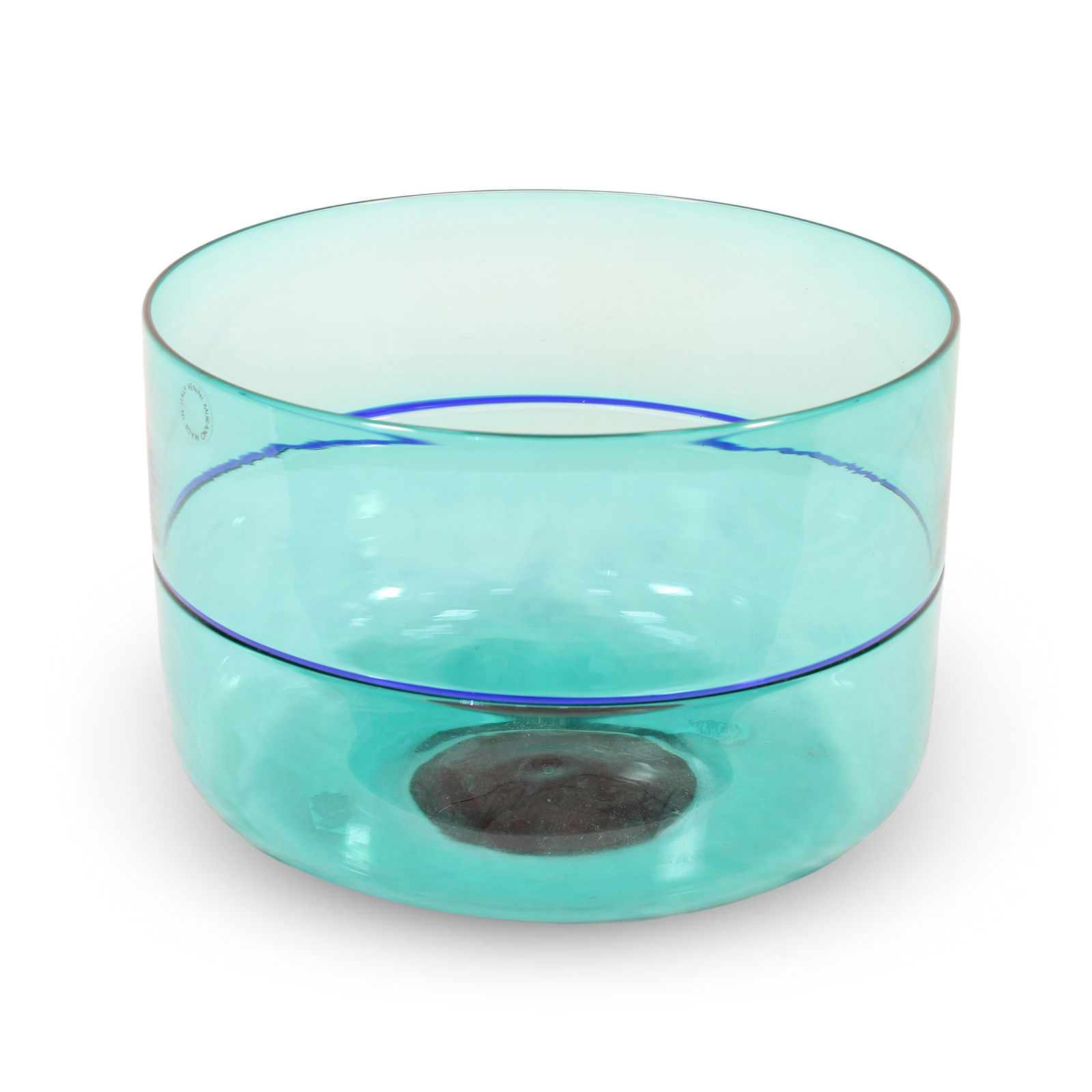 Tapio Wirkkala prod. Venini Murano, 1989 14x21 cm. (1 of 1)