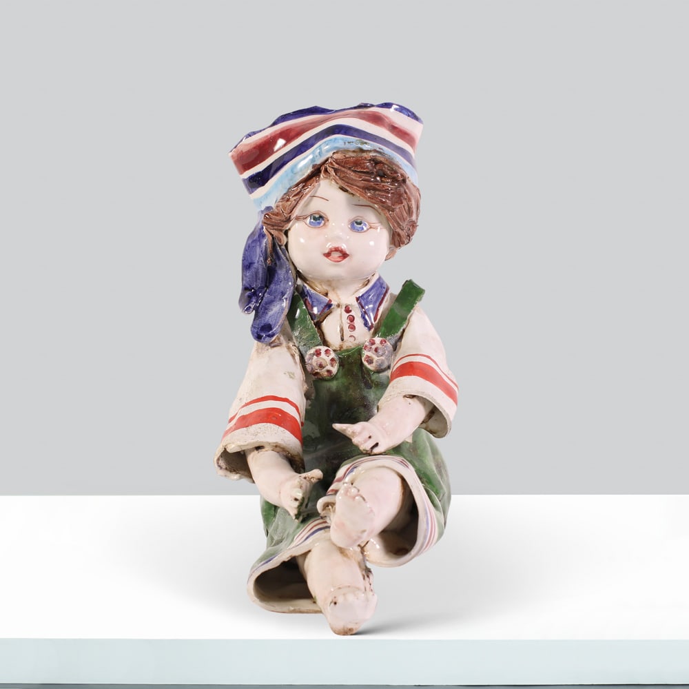 Morlin ceramic Bassano del Grappa, 20th century 22x20 cm (1 of 1)