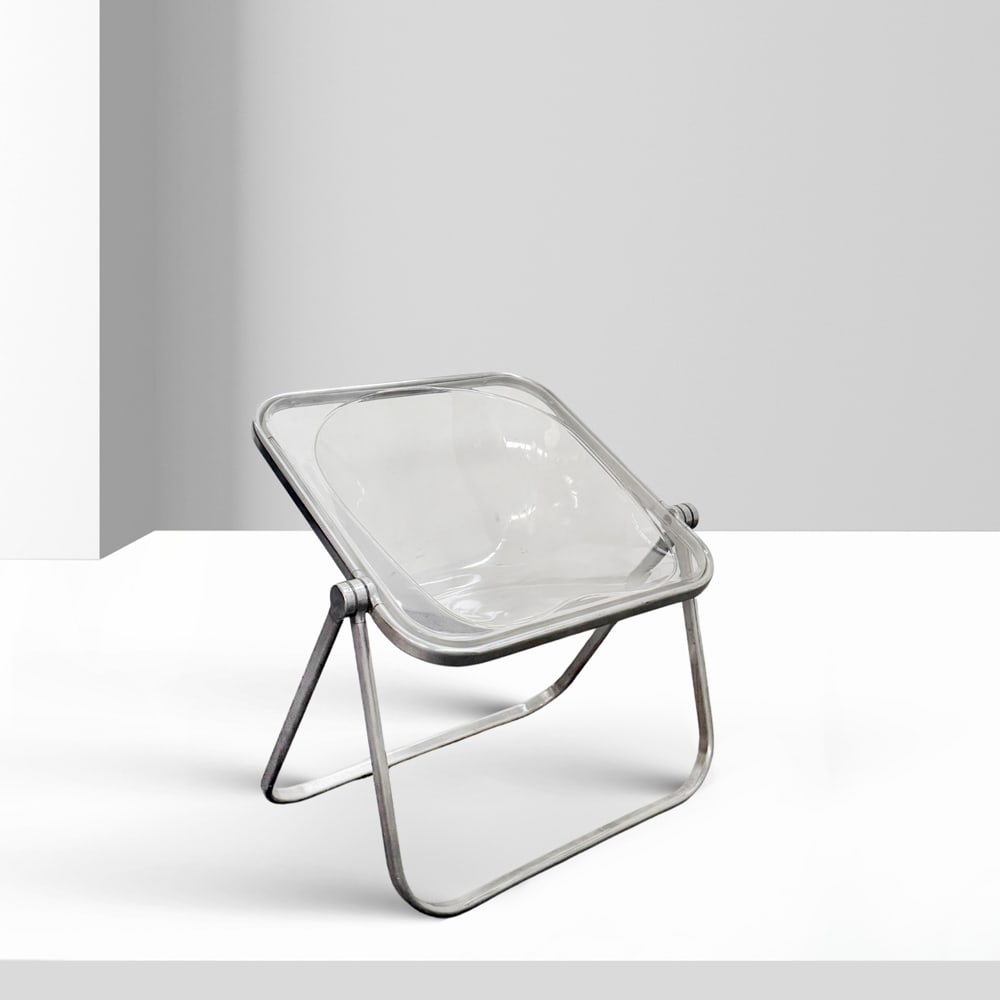 Giancarlo Piretti prod. Anonima Castelli Italy, 70s 70x69x60 cm. (1 of 1)