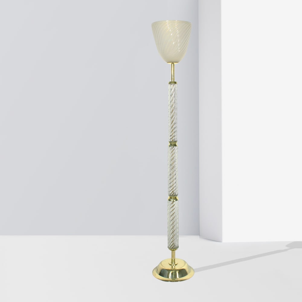 Italian manufacture Murano, 1940s h. 176 cm. (1 of 1)