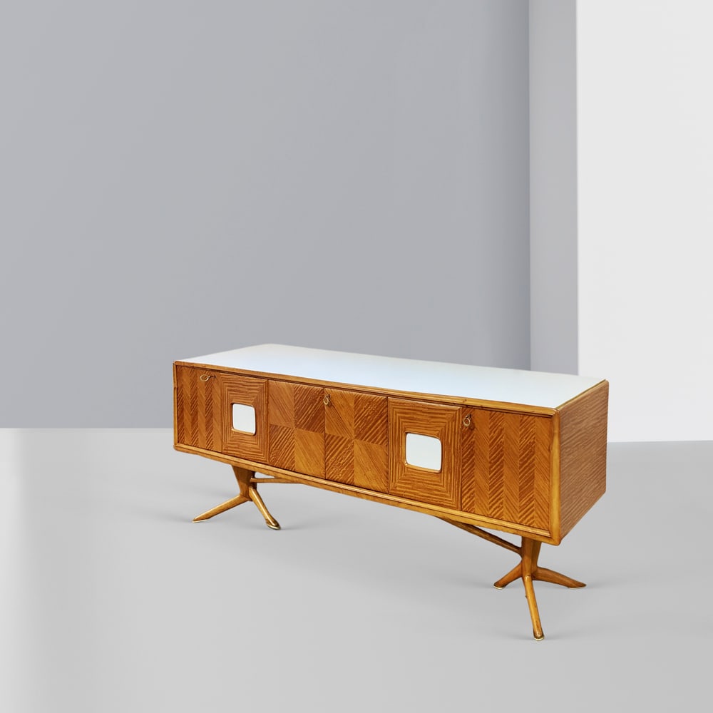 Italian manufacture Italy, 1950s 93x266x51 cm. (1 of 1)