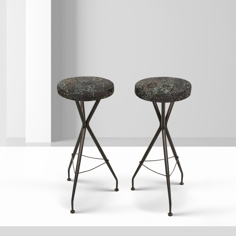 Italian manufacture (2) Italy, 20th century 74x37x37 cm. (1 of 1)