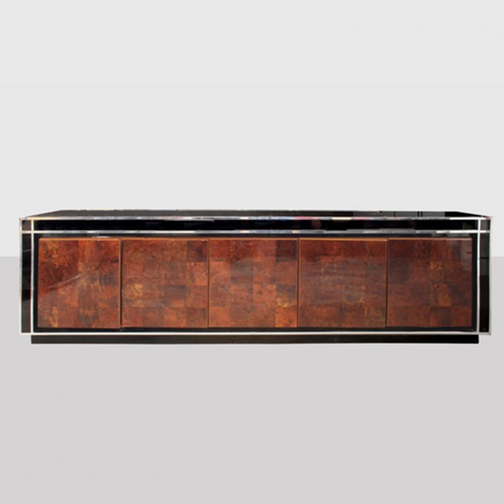 Willy Rizzo prod. Mario Sabot Italy, 70s 77x295x52 cm. (1 of 1)