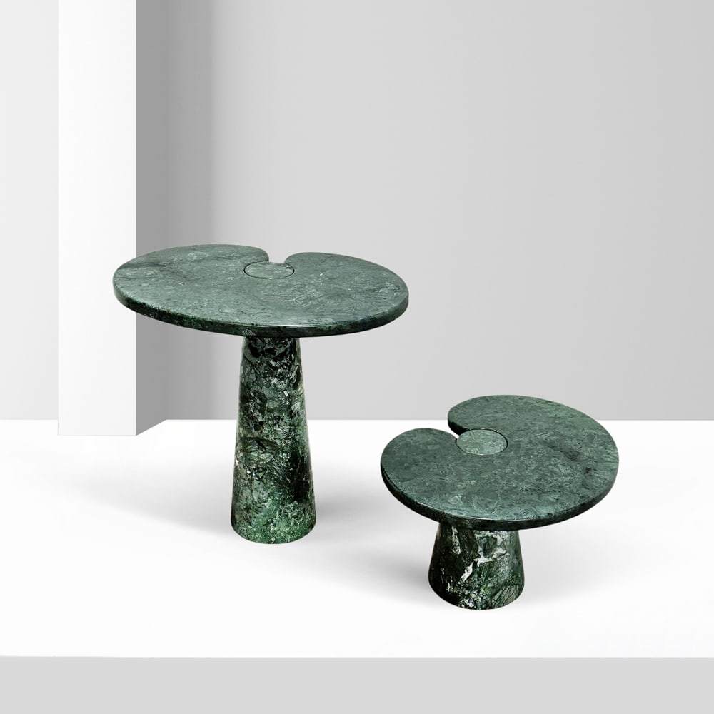 Angelo Mangiarotti, prod. Skipper Italy, 70s 72x65x44 - 40x54x44 cm. (1 of 3)