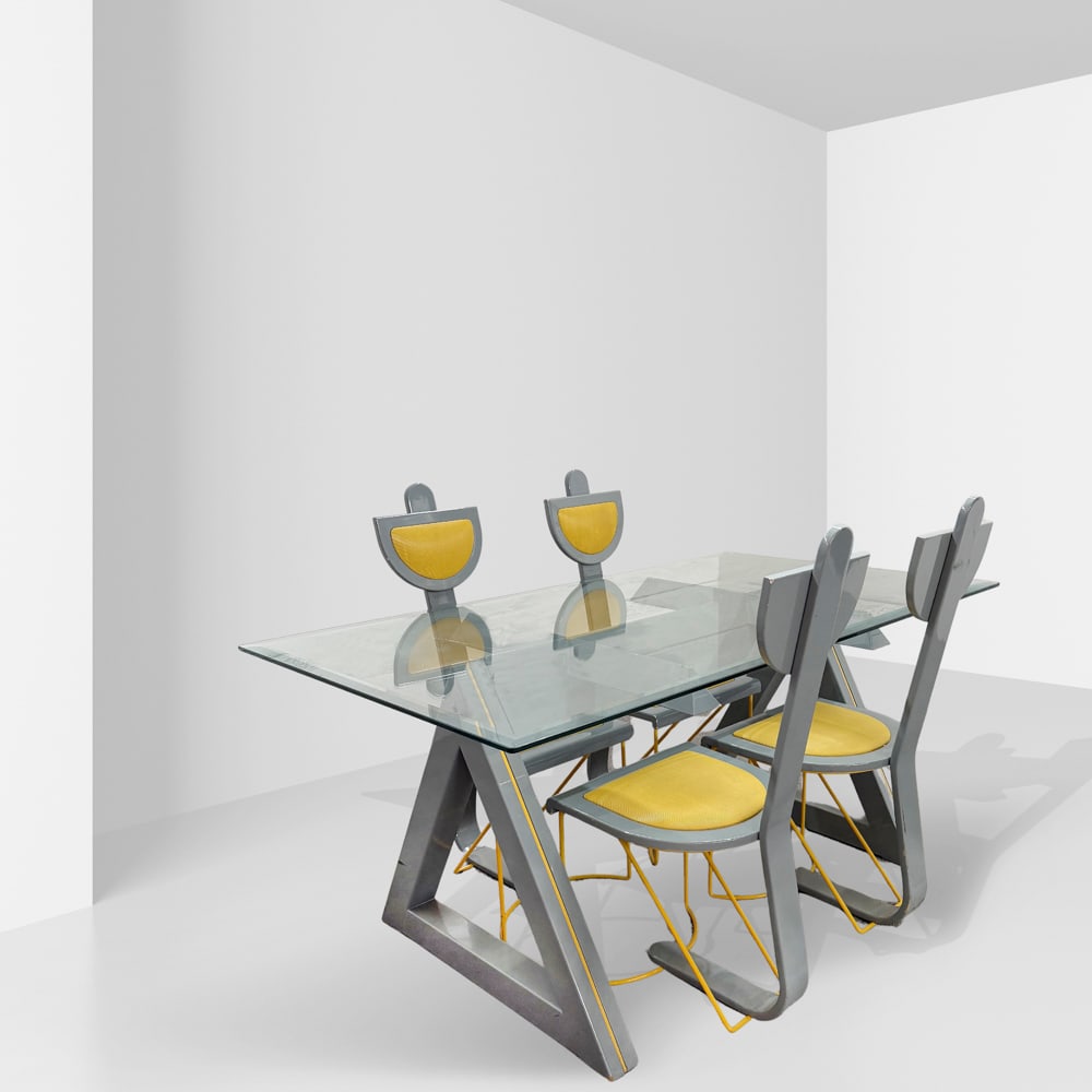 Italian manufacture (5) Italy, 20th century 75x160x92 cm. (1 of 3)