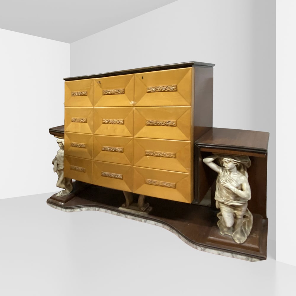 Italian manufacture 1970s 144x200x45 cm (1 of 1)