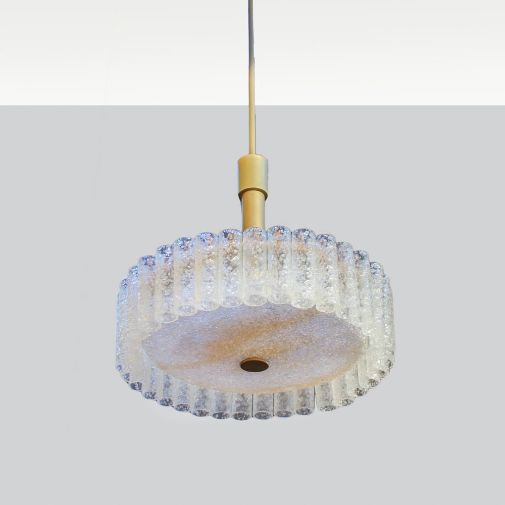 Doria Leuchten Germany, 1960s 90x50 cm (1 of 1)