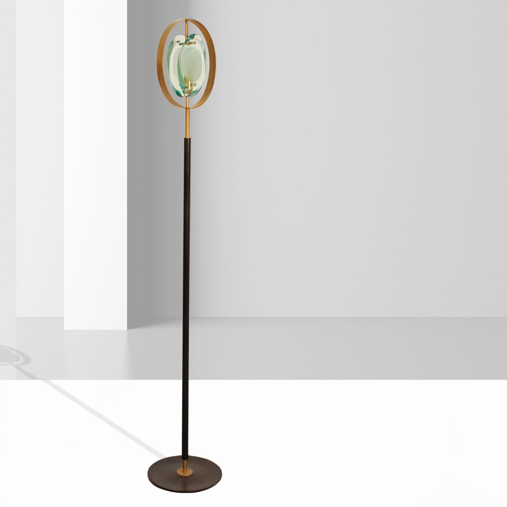 Max Ingrand prod. Fontana Arte Italy, 1960s h. 170 cm (1 of 2)