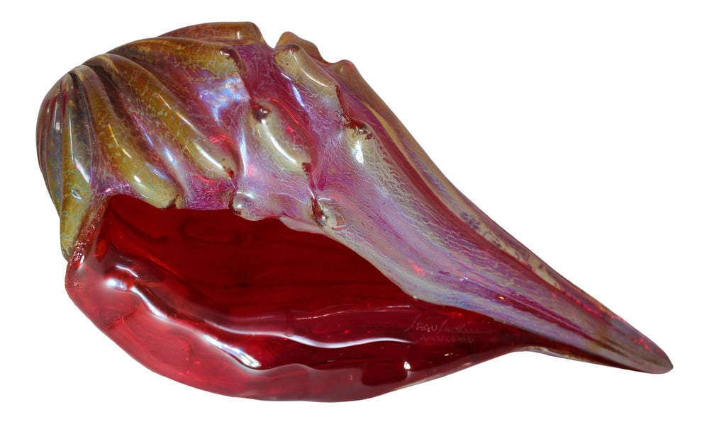 Murano Glass Seashell by Seguso (1 of 3)