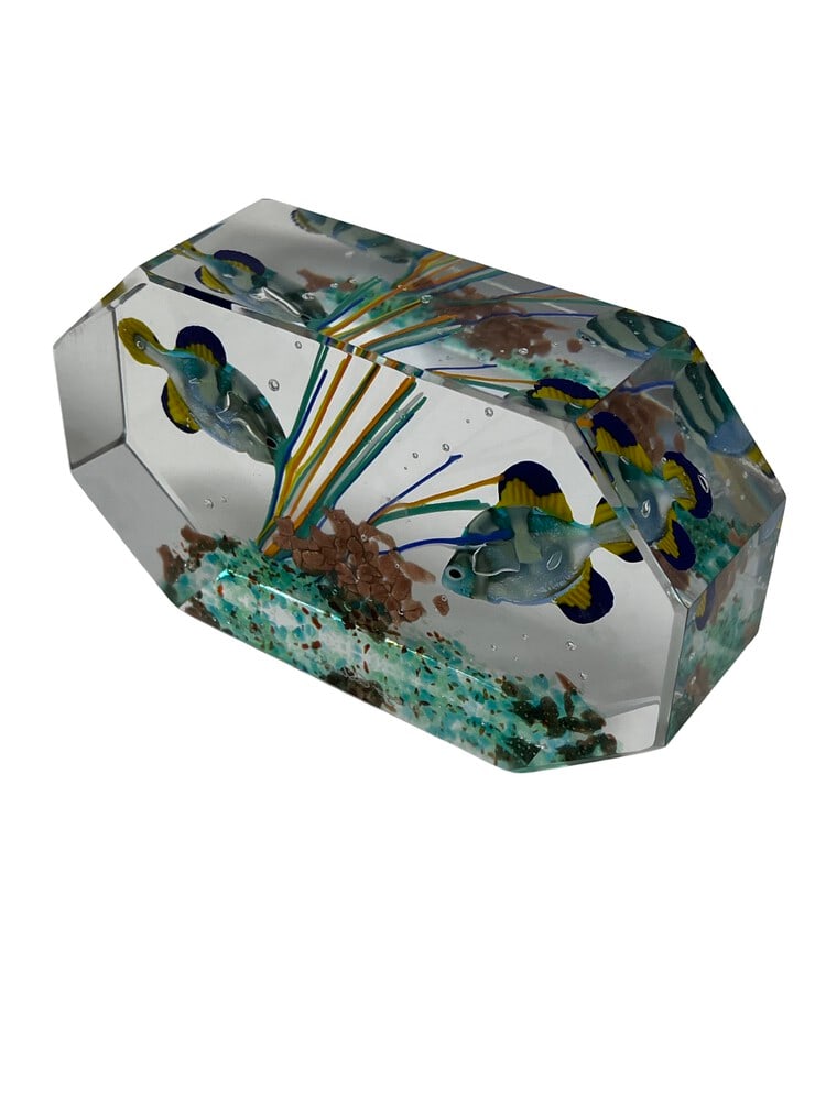 Paperweight Aquarium from Murano (1 of 4)