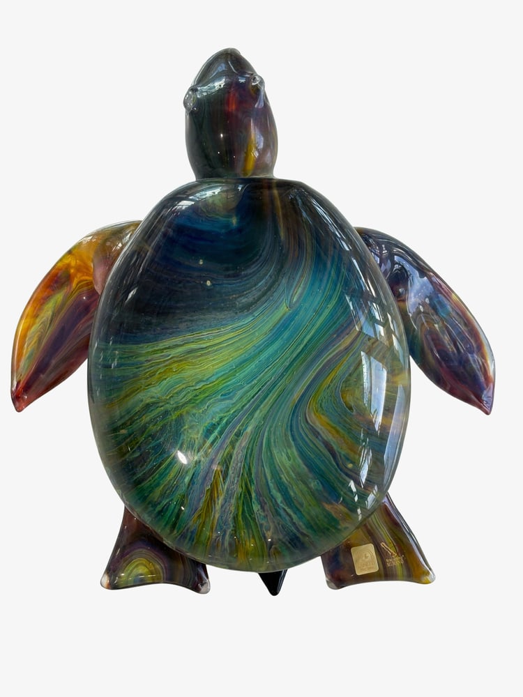 Murano Glass Turtle by Oscar Zanetti (1 of 8)