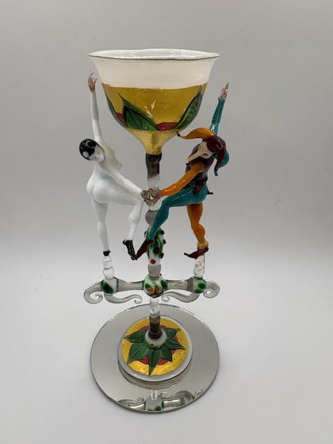 Exquisite Miniature Murano Glass Chalice by Sardi (1 of 7)
