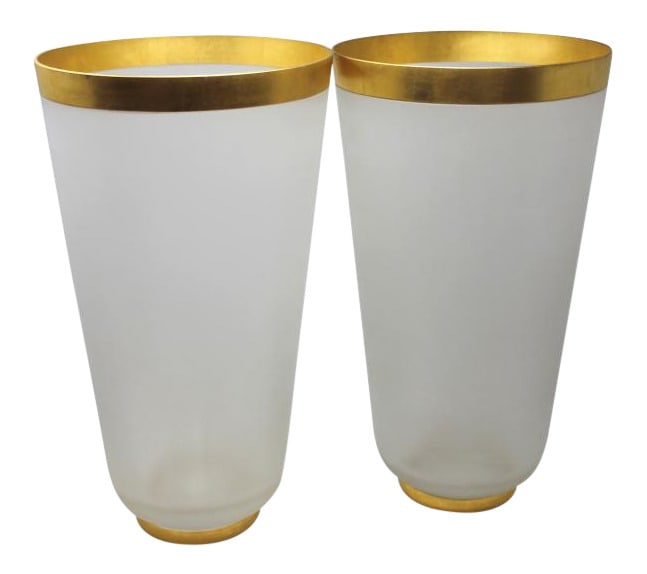 Seguso - Large Scavo Vases by Seguso (1 of 5)