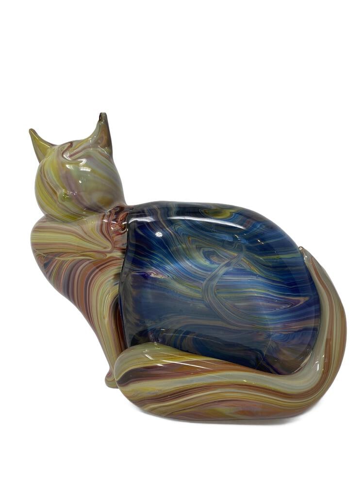 Murano Glass Cat by Zanetti (1 of 5)