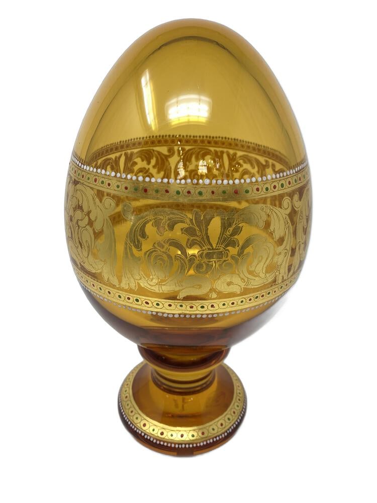 Faberge-Style Murano Glass Egg (1 of 6)