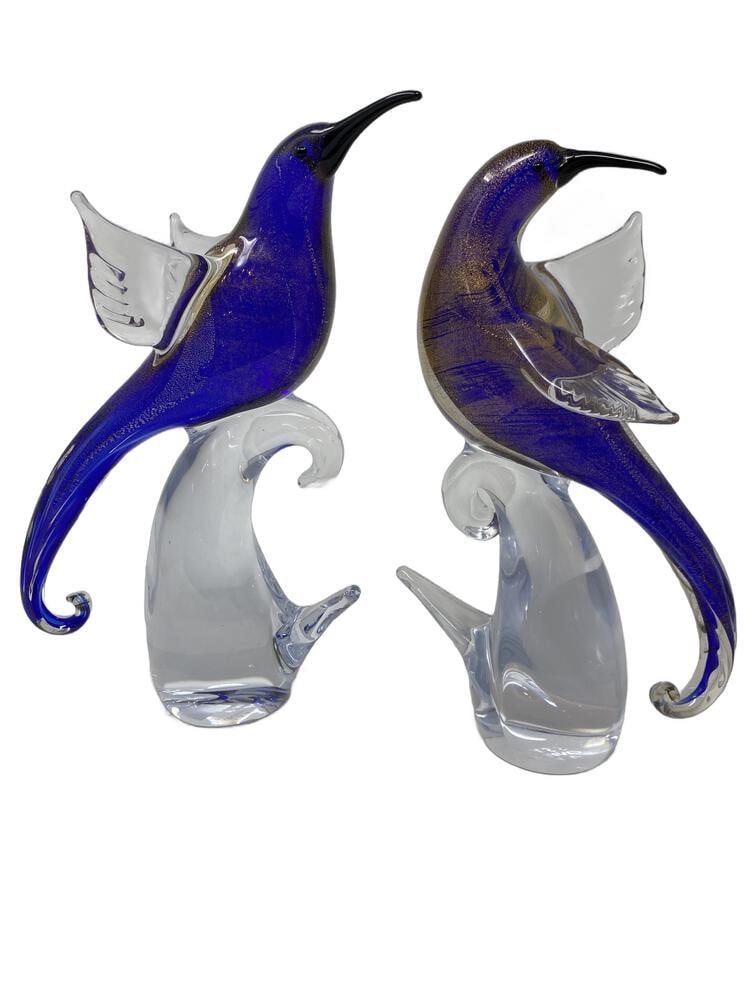Murano Glass Birds of Paradise (1 of 7)