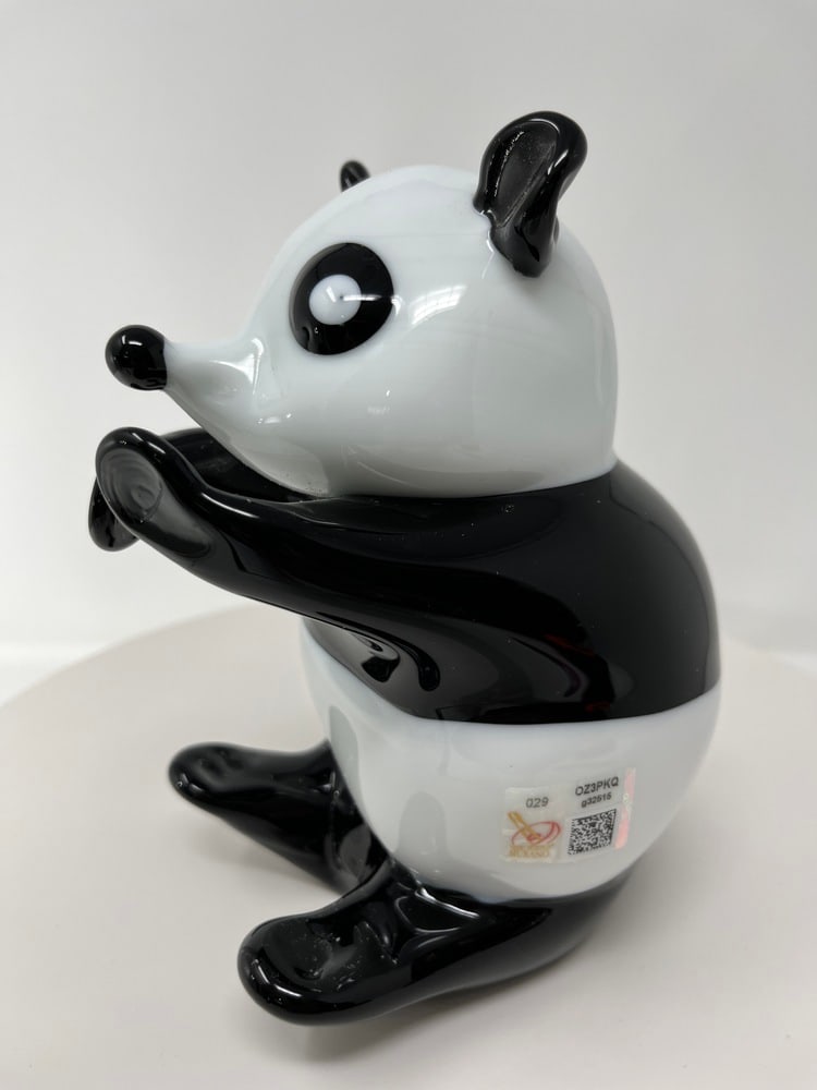 Murano Glass Panda - 3