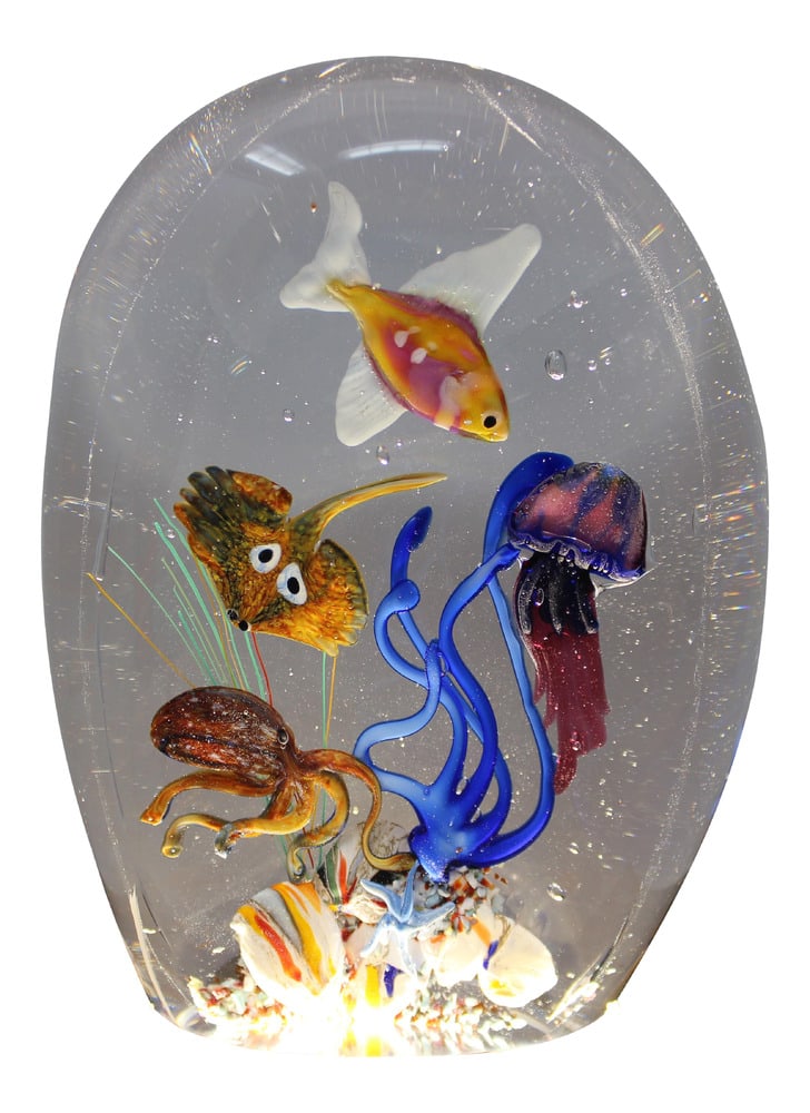 Impressive Murano Glass Aquarium (1 of 7)