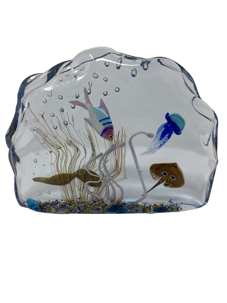 Large Murano Glass Aquarium (1 of 6)