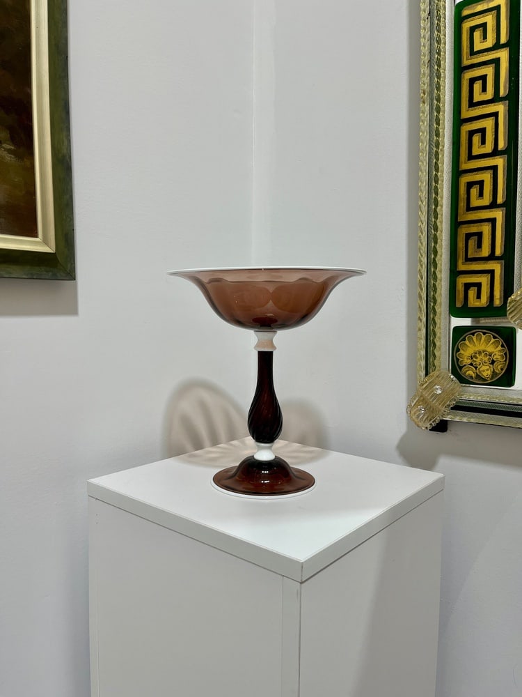 Vintage Murano Candy Dish Compote - 2