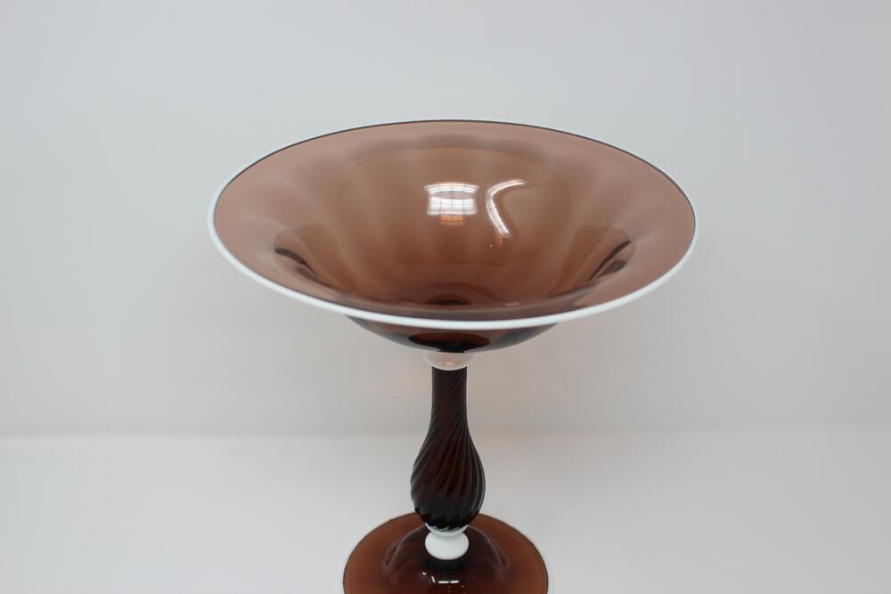 Vintage Murano Candy Dish Compote - 4
