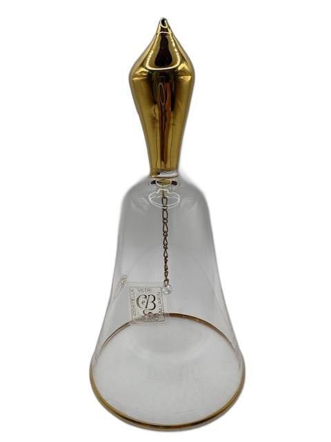 Murano Glass Bell: Beautiful hand made glass bell from the Artisans of Murano.