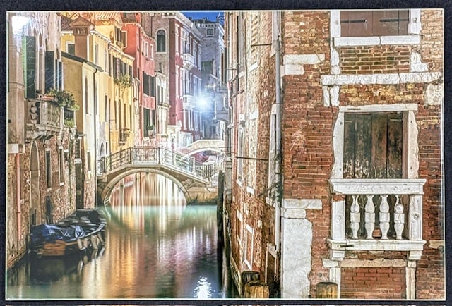 Ceramic Tile of Venice: High quality photograph of the charms of Venice on ceramic tile.
