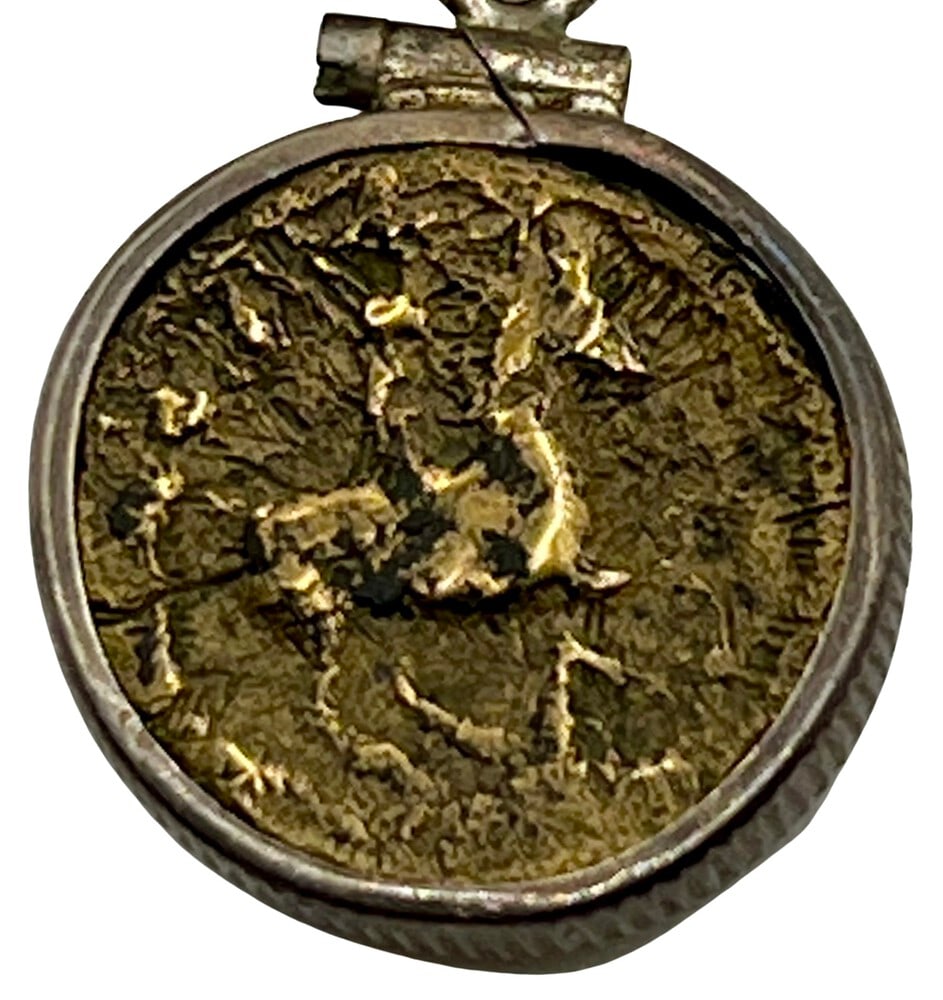 King Philip, Father of Alexander the Great Coin Pendant: Acquire a fragment of ancient history with this rare genuine bronze coin, featuring the Father of Alexander the Great, King Philip, masterfully converted into an exquisite pendant necklace. King Phili