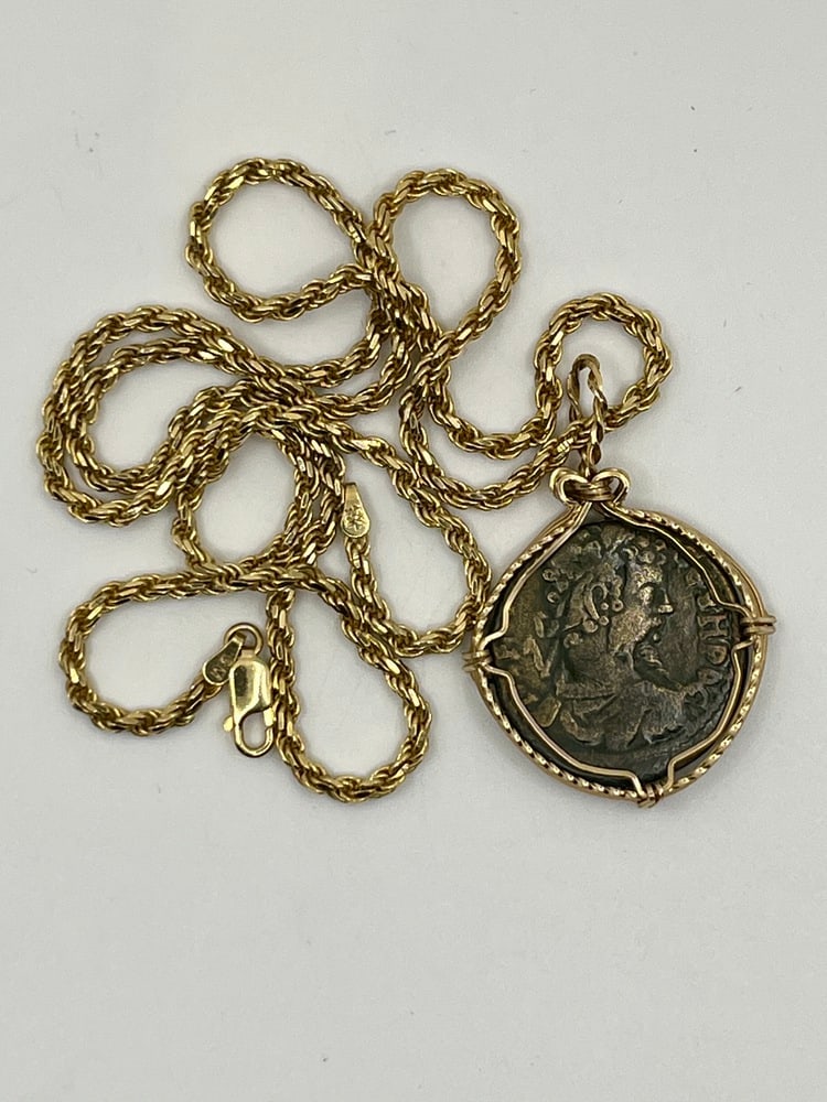 Emperor Severus Coin Pendant - 4