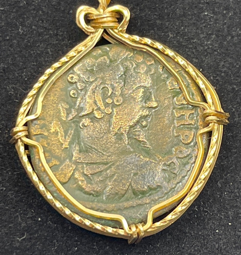 Emperor Severus Coin Pendant - 5