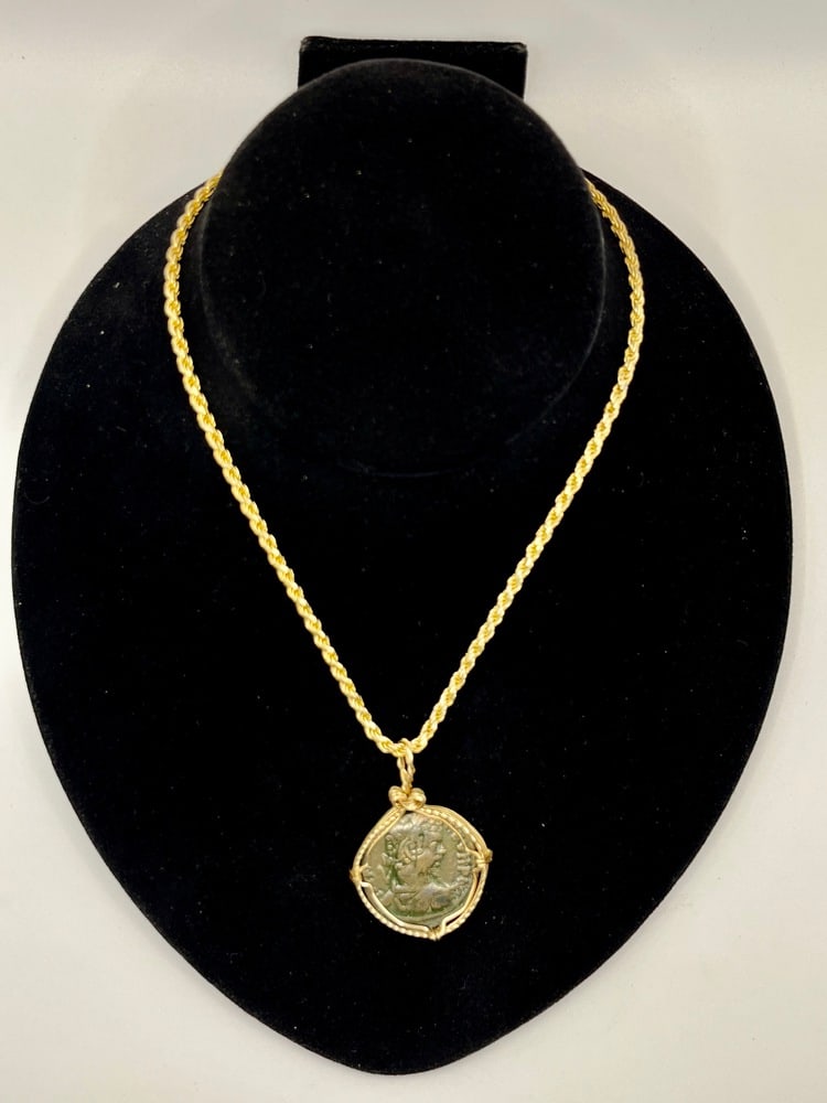 Emperor Severus Coin Pendant - 6