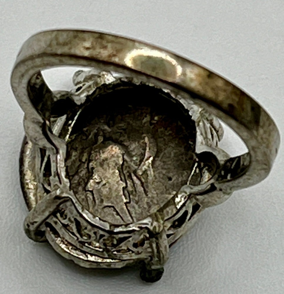 Marcus Aurelius Coin Made into A Ring - 2