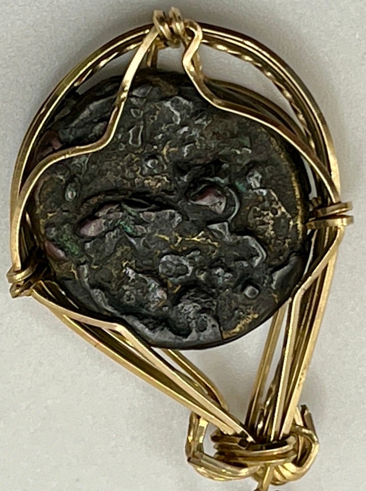 Ancient Helios Trojan War Coin - 2