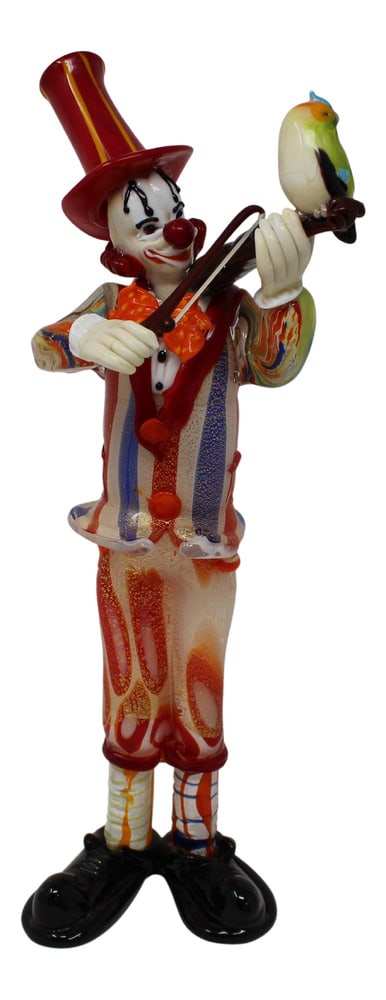Deluxe Murano Glass Clown (1 of 6)