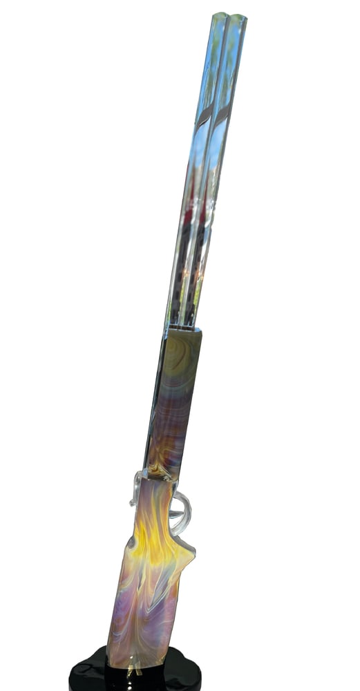 Murano Glass Shotgun or Rifle by Oscar Zanetti (1 of 5)