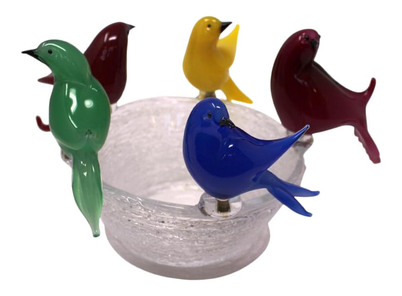 Bird Bath by Wave Murano Glass (1 of 4)