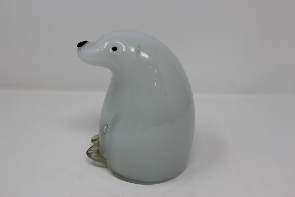 Murano Glass Polar Bear - 4