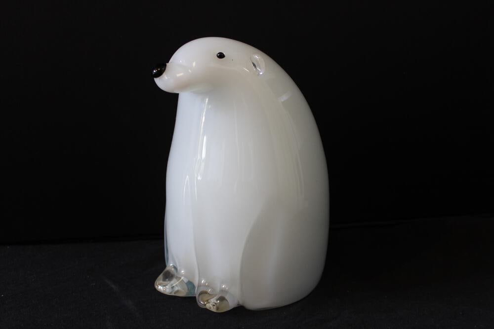 Murano Glass Polar Bear - 5