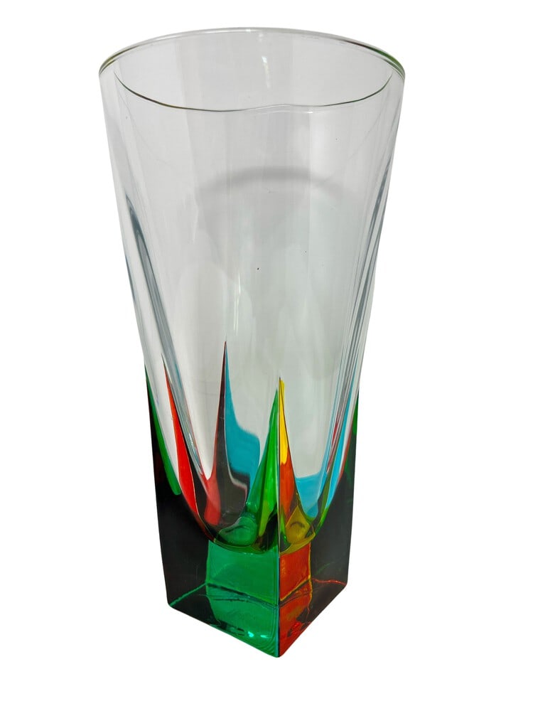 Hand Painted Venetian Centerpiece Vase (1 of 5)