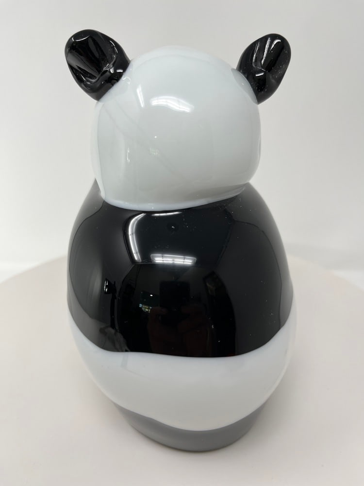 Murano Glass Panda - 4