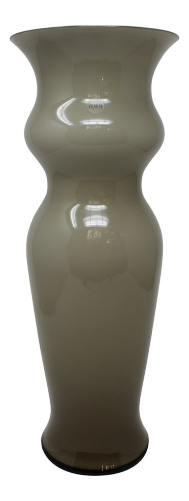 Venini Odalische Classic Vase in Taupe Grey (1 of 5)