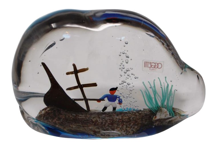 Oball - Murano Glass Shipwreck Aquarium (1 of 4)