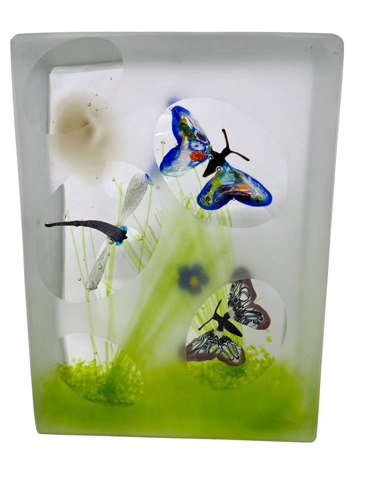 Butterfly Terrarium from Murano (1 of 6)