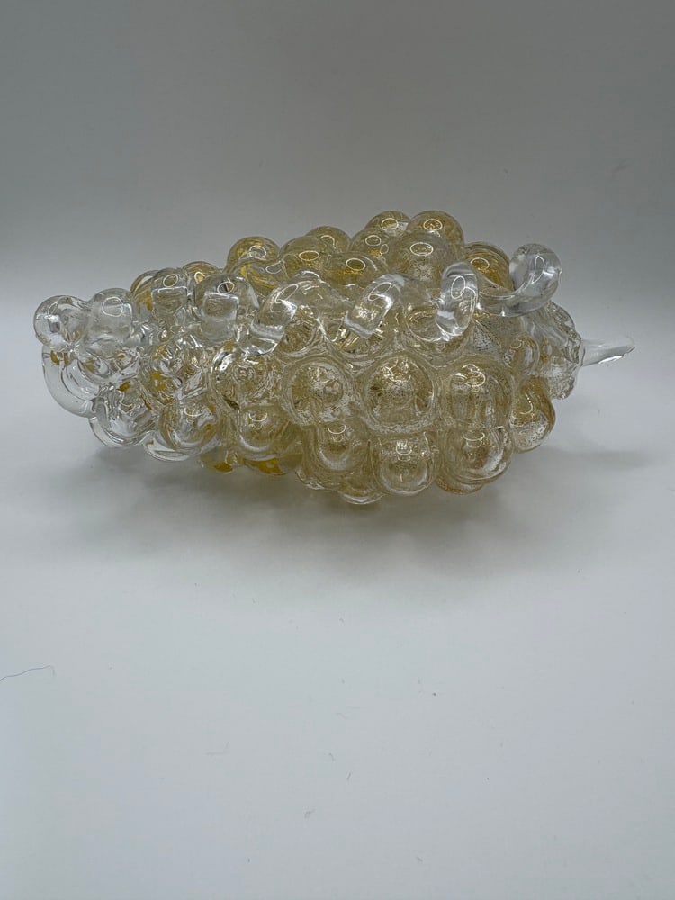 Vintage Glass Grape Cluster - 5