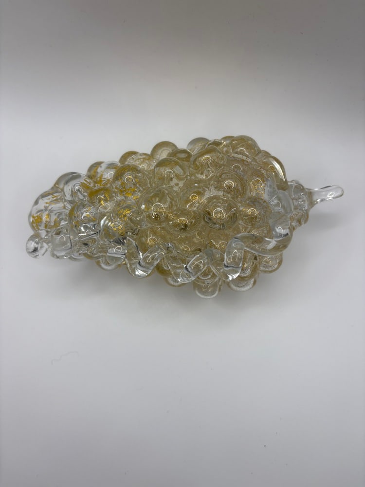 Vintage Glass Grape Cluster - 7