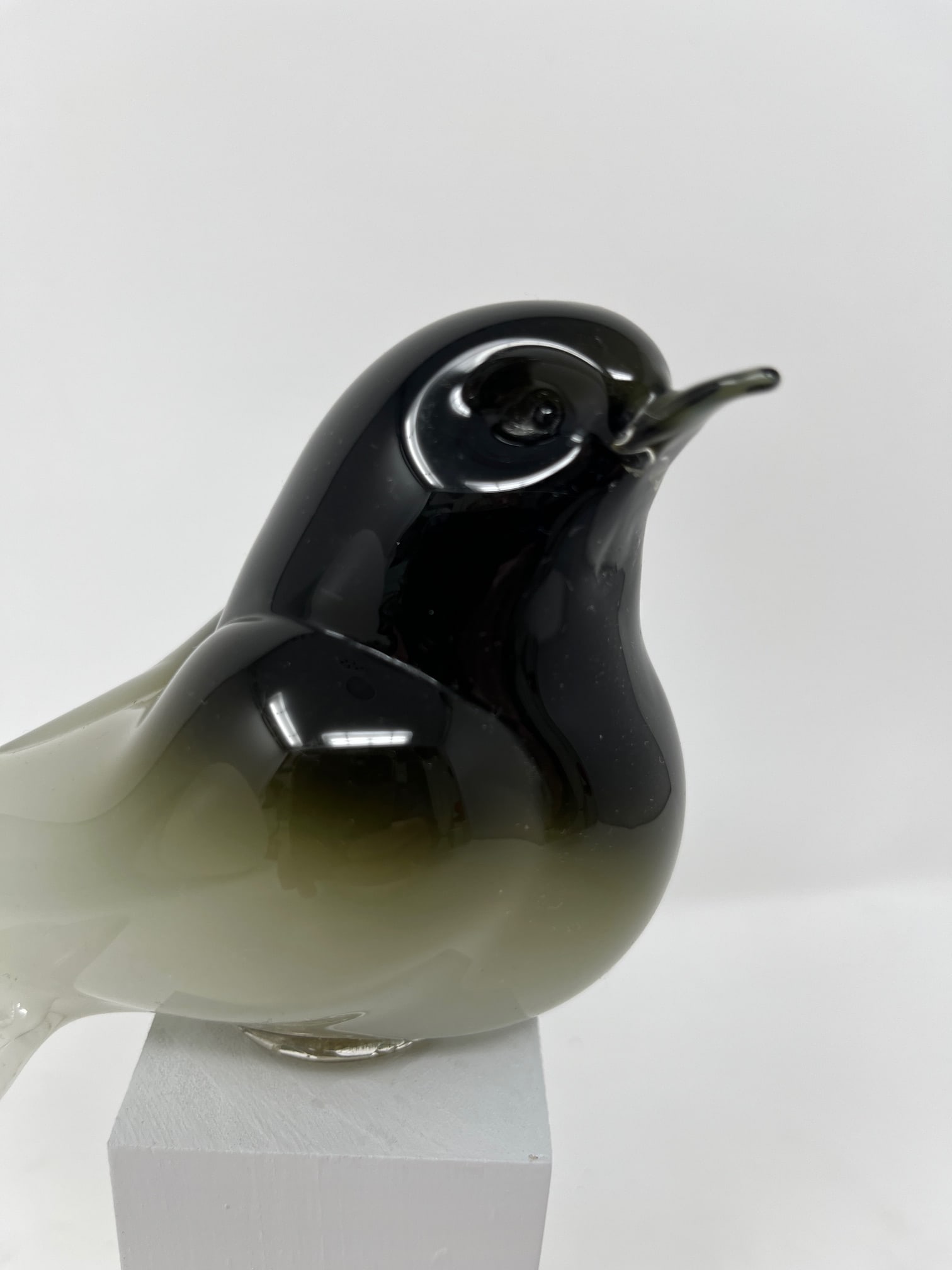 Vintage Murano Bird on Base - 2
